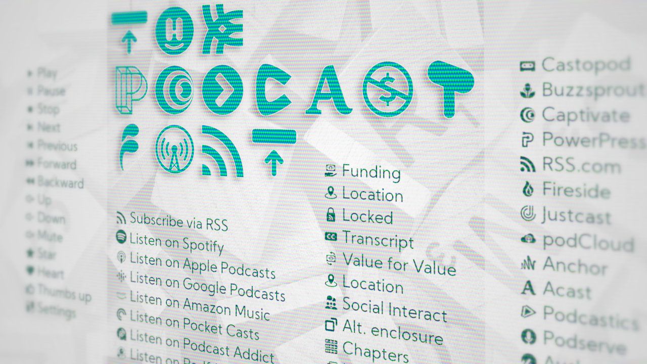 The Podcast Font
